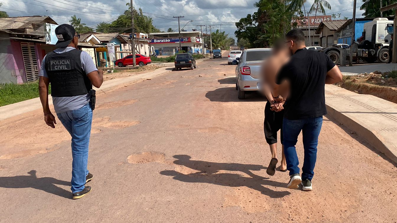 EM SANTANA, POLÍCIA CIVIL PRENDE INDIVÍDUO ACUSADO PELA PRÁTICA DO CRIME DE TENTATIVA DE HOMICÍDIO